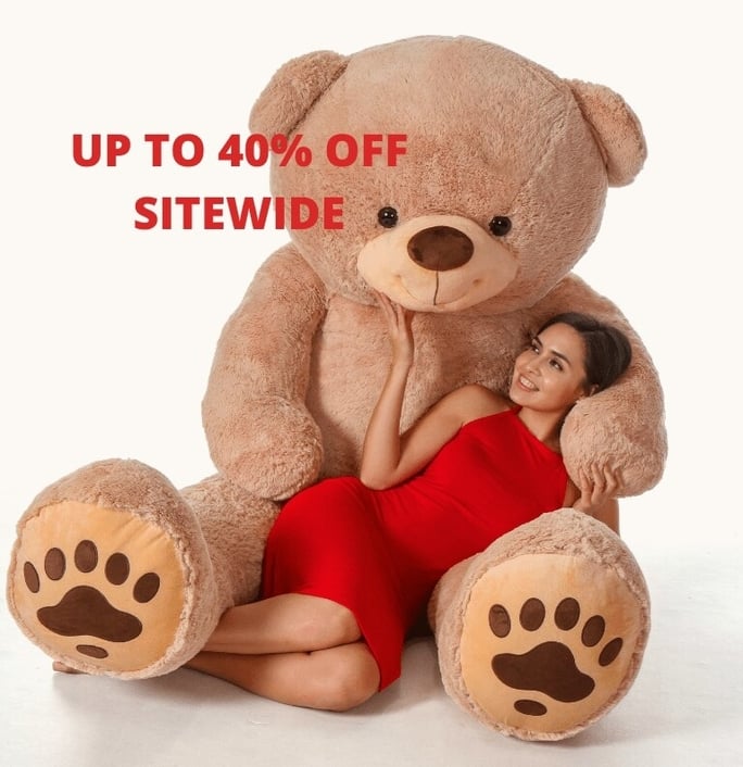 where to get big teddy bears for cheap